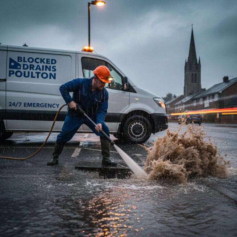 Blocked Gully and Surface Water Clearance Poulton le Clyde FY6